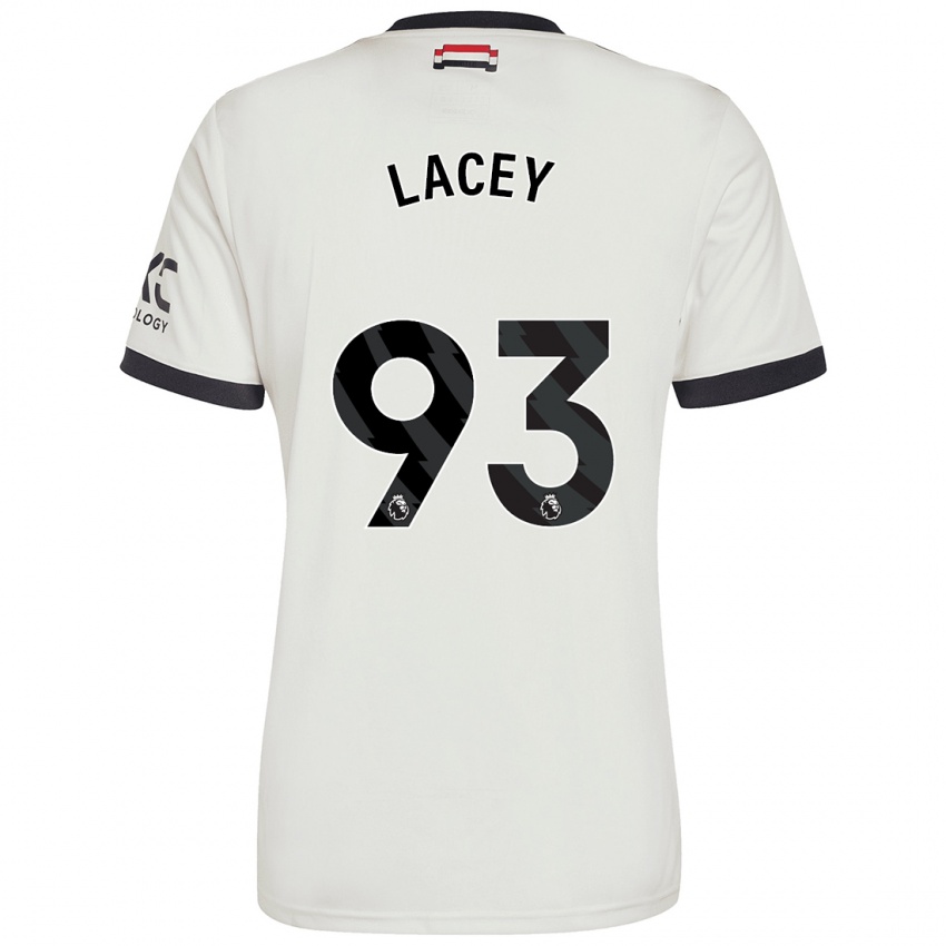 Mulher Camisola Shea Lacey #93 Off White Terceiro 2024/25 Camisa Brasil