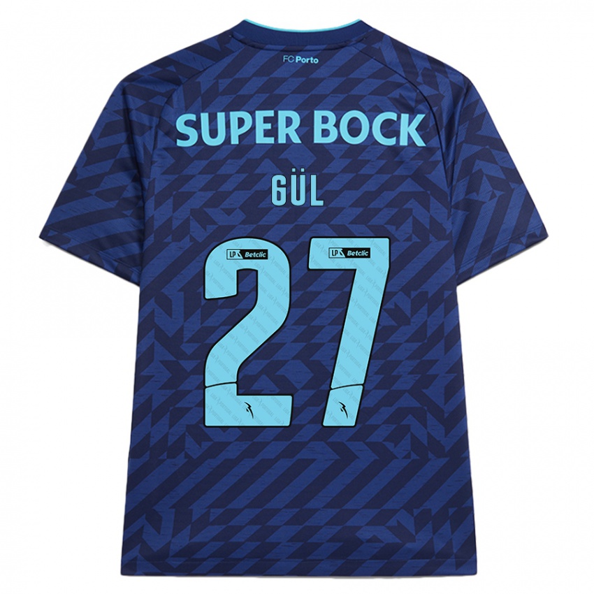 Mulher Camisola Deniz Gül #27 Azul-Marinho Terceiro 2024/25 Camisa Brasil