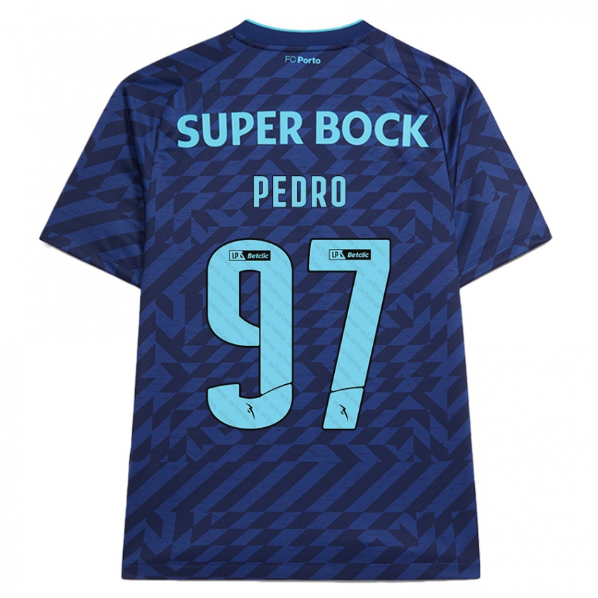 Mulher Camisola Zé Pedro #97 Azul-Marinho Terceiro 2024/25 Camisa Brasil