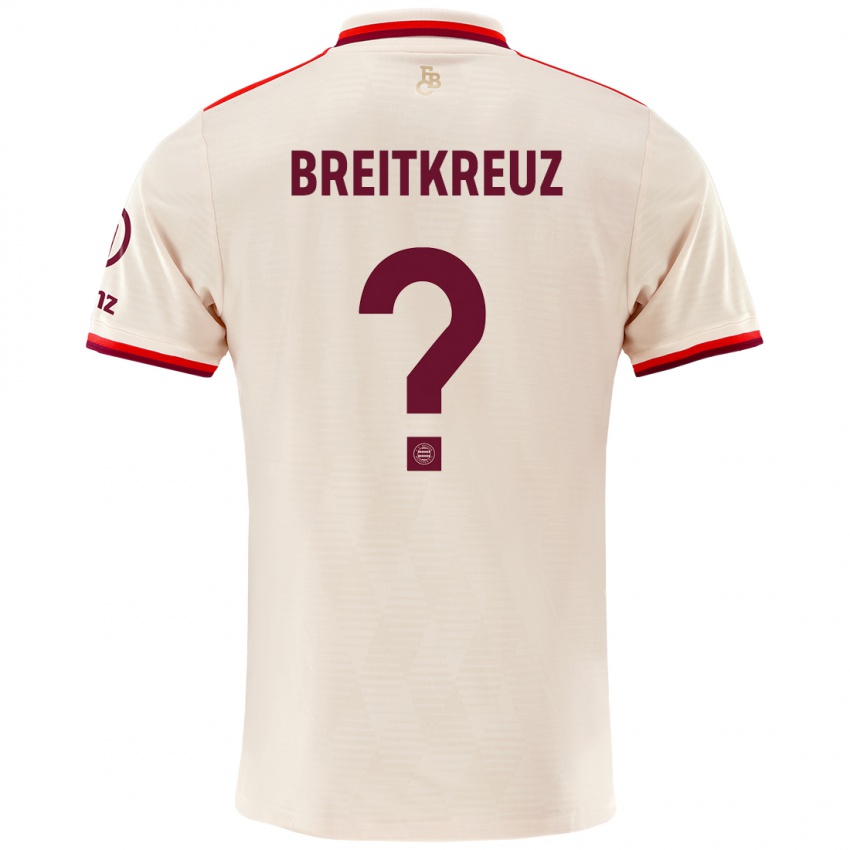 Mulher Camisola Steve Breitkreuz #0 Linho Terceiro 2024/25 Camisa Brasil