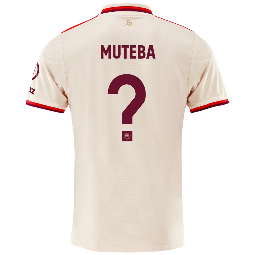 Mulher Camisola Elias Muteba #0 Linho Terceiro 2024/25 Camisa Brasil