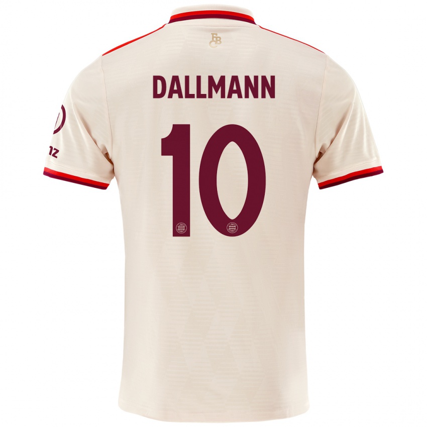 Mulher Camisola Linda Dallmann #10 Linho Terceiro 2024/25 Camisa Brasil