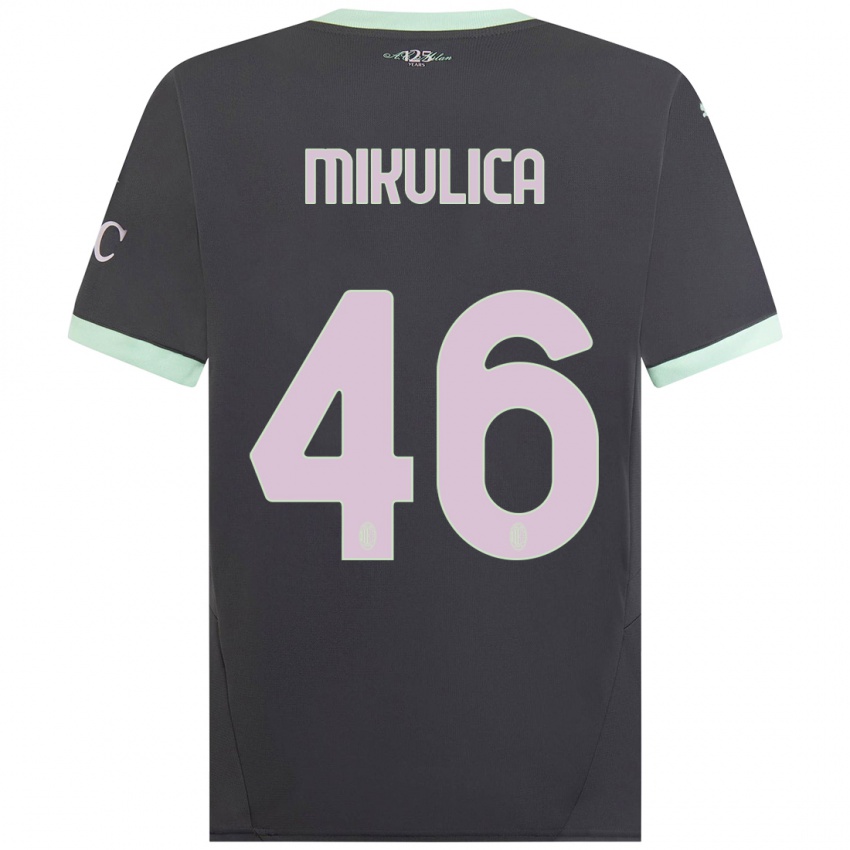 Mulher Camisola Petra Mikulica #46 Cinzento Terceiro 2024/25 Camisa Brasil