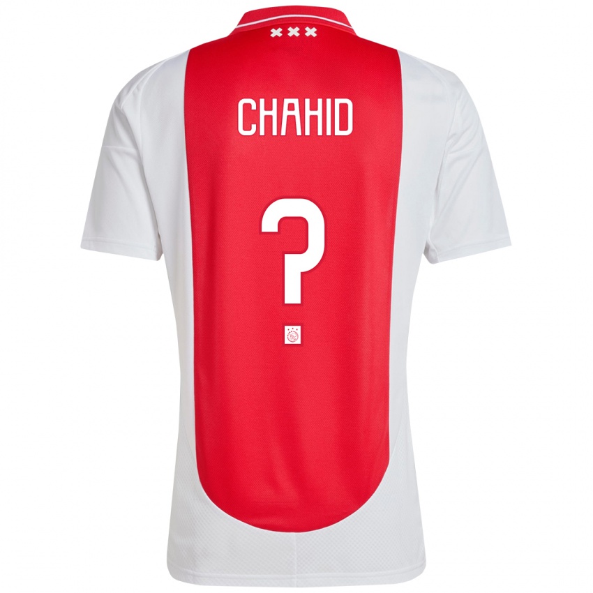 Criança Camisola Rida Chahid #0 Branco Vermelho Principal 2024/25 Camisa Brasil