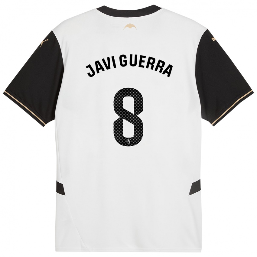 Criança Camisola Javi Guerra #8 Preto Branco Principal 2024/25 Camisa Brasil