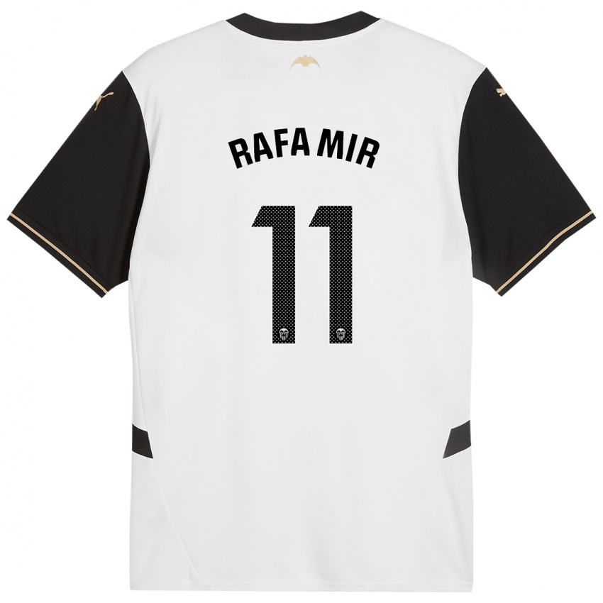 Criança Camisola Rafa Mir #11 Preto Branco Principal 2024/25 Camisa Brasil