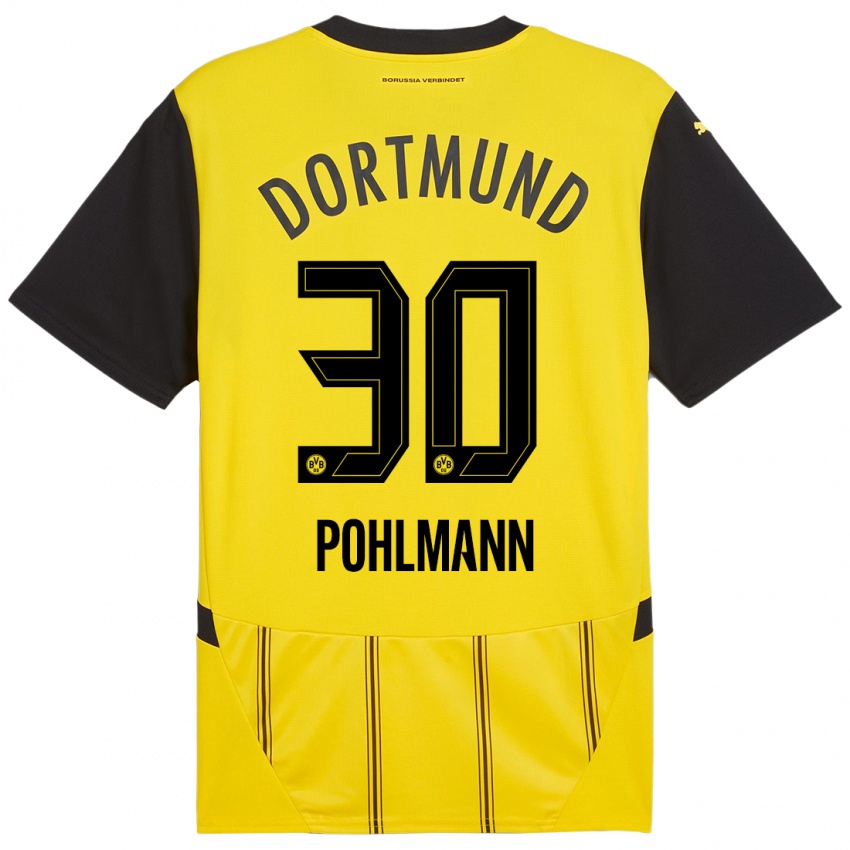 Criança Camisola Ole Pohlmann #30 Preto Amarelo Principal 2024/25 Camisa Brasil