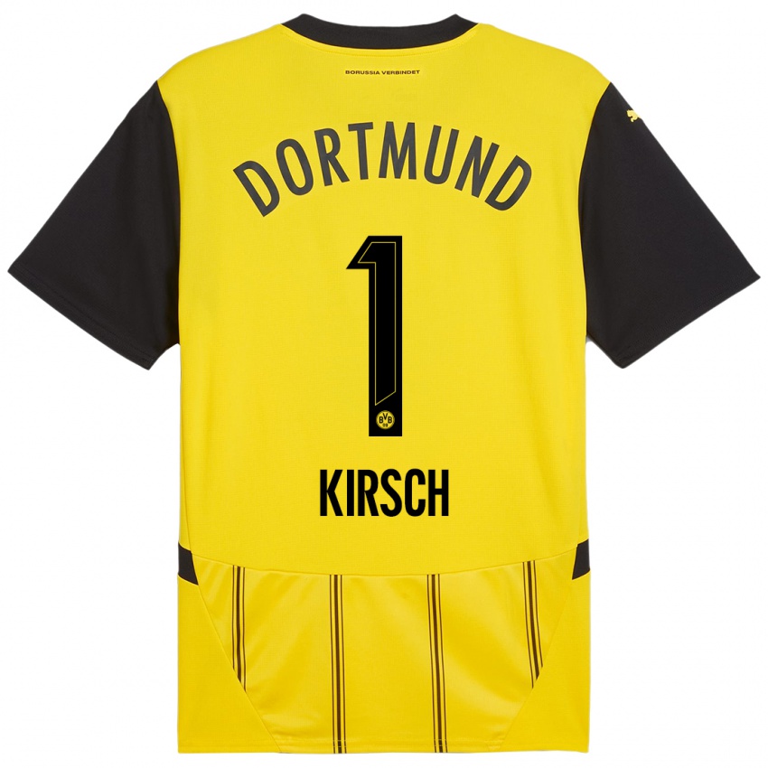 Criança Camisola Marian Kirsch #1 Preto Amarelo Principal 2024/25 Camisa Brasil