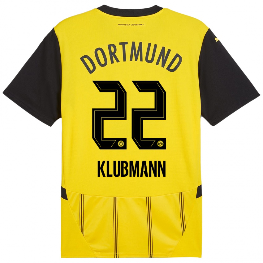 Criança Camisola Leon Klubmann #22 Preto Amarelo Principal 2024/25 Camisa Brasil