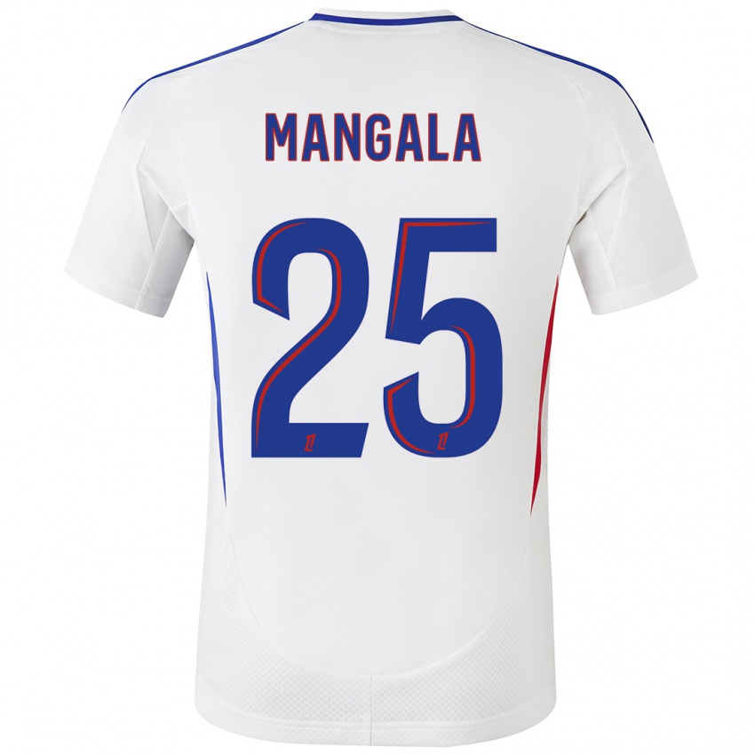 Criança Camisola Orel Mangala #25 Azul Branco Principal 2024/25 Camisa Brasil