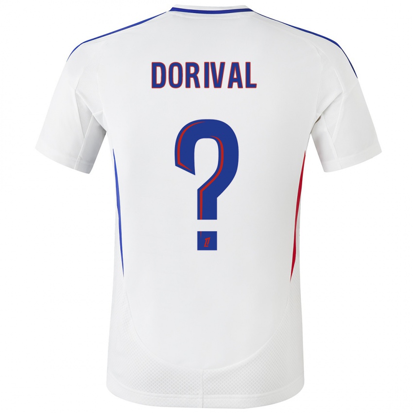 Criança Camisola Pierre Dorival #0 Azul Branco Principal 2024/25 Camisa Brasil