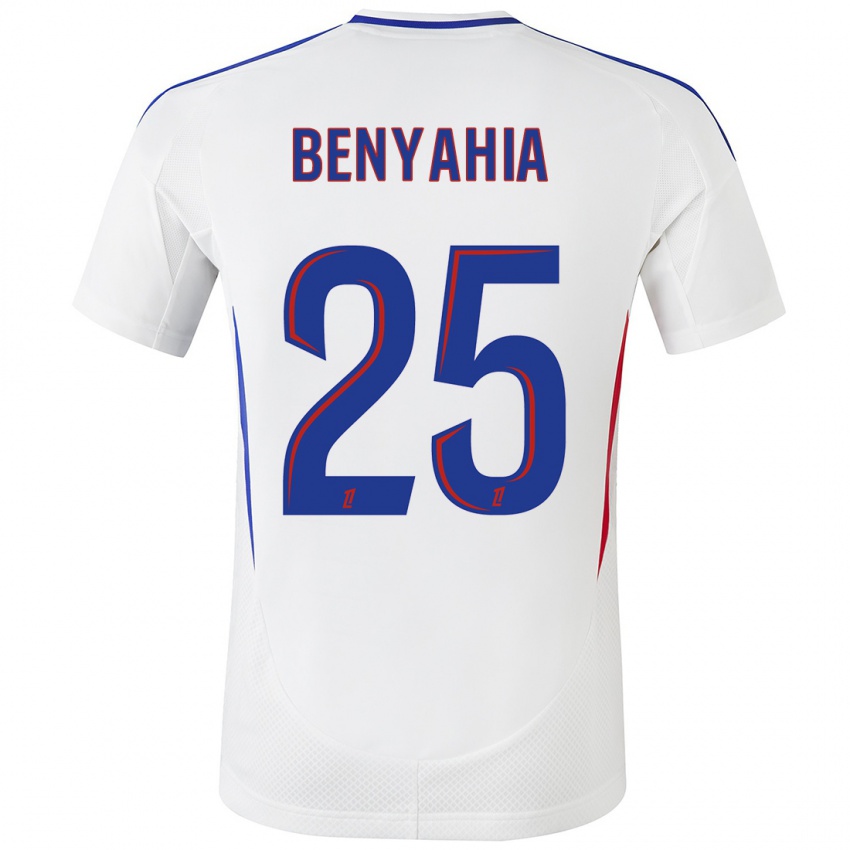 Criança Camisola Ines Benyahia #25 Azul Branco Principal 2024/25 Camisa Brasil