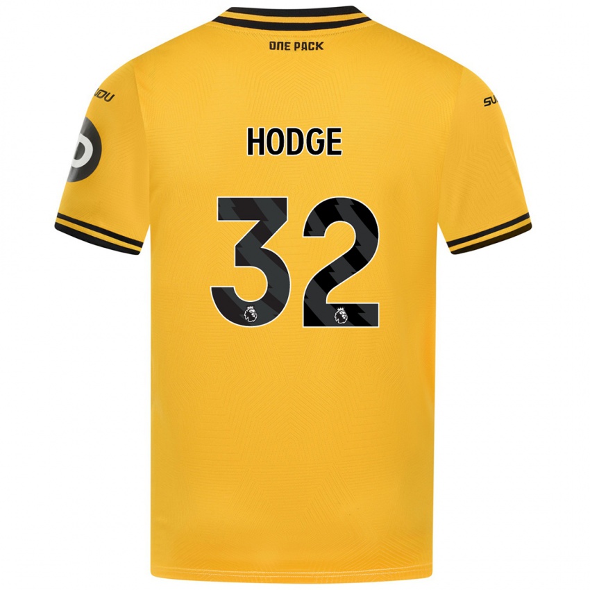 Criança Camisola Joe Hodge #32 Amarelo Principal 2024/25 Camisa Brasil