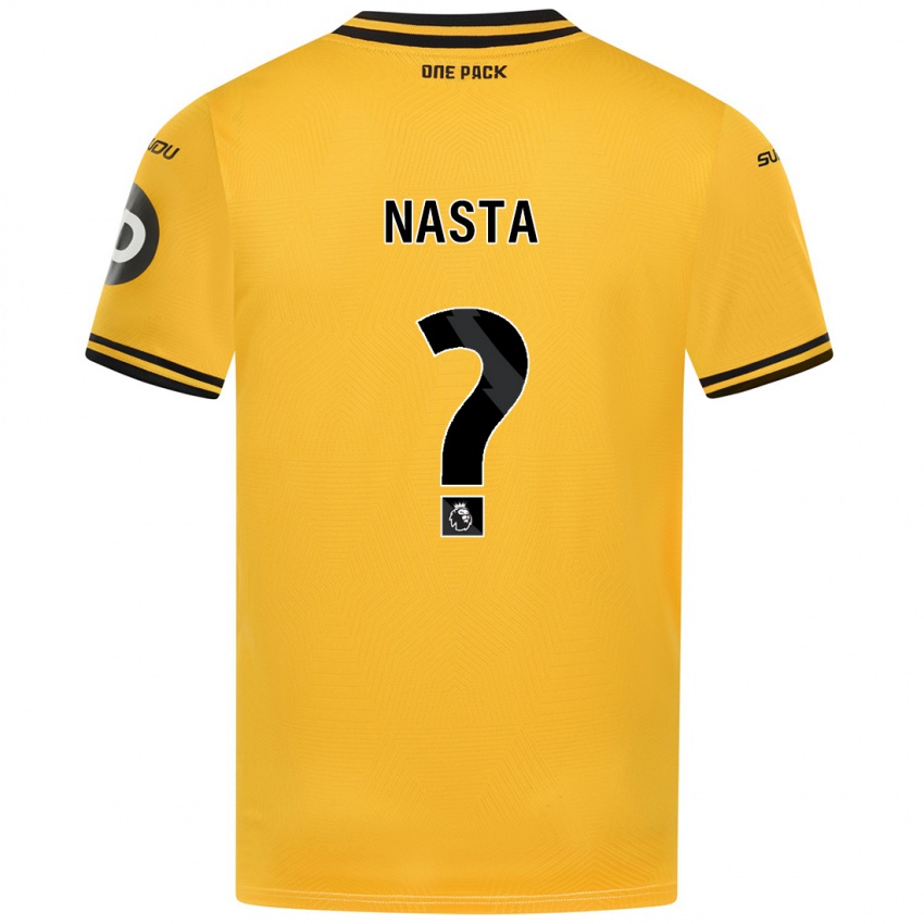 Criança Camisola Arthur Nasta #0 Amarelo Principal 2024/25 Camisa Brasil