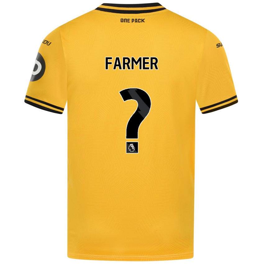 Criança Camisola Owen Farmer #0 Amarelo Principal 2024/25 Camisa Brasil