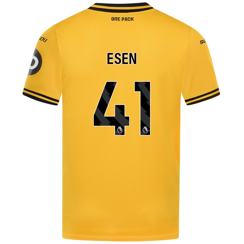 Criança Camisola Josh Esen #41 Amarelo Principal 2024/25 Camisa Brasil