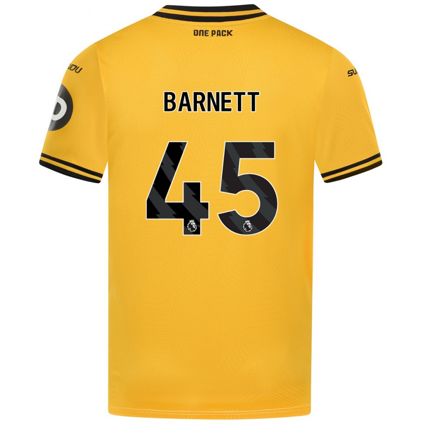 Criança Camisola Ty Barnett #45 Amarelo Principal 2024/25 Camisa Brasil