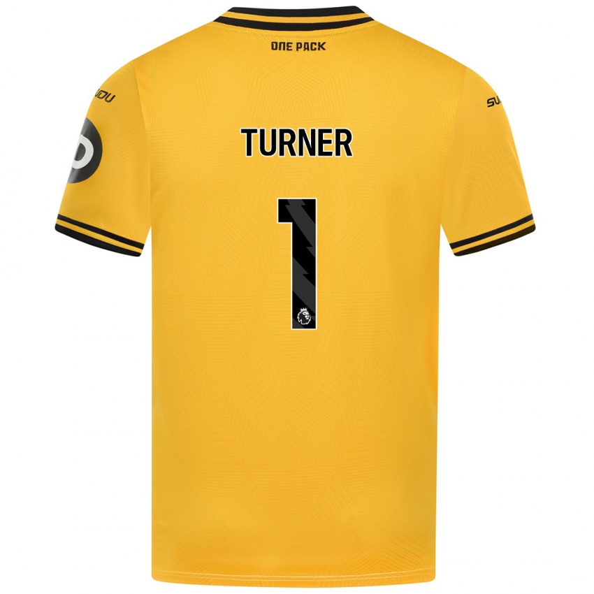 Criança Camisola Shannon Turner #1 Amarelo Principal 2024/25 Camisa Brasil