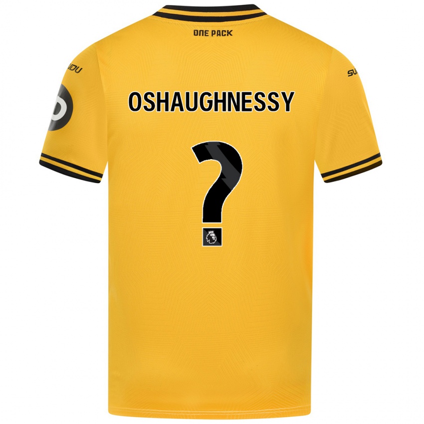 Criança Camisola Joe Oshaughnessy #0 Amarelo Principal 2024/25 Camisa Brasil