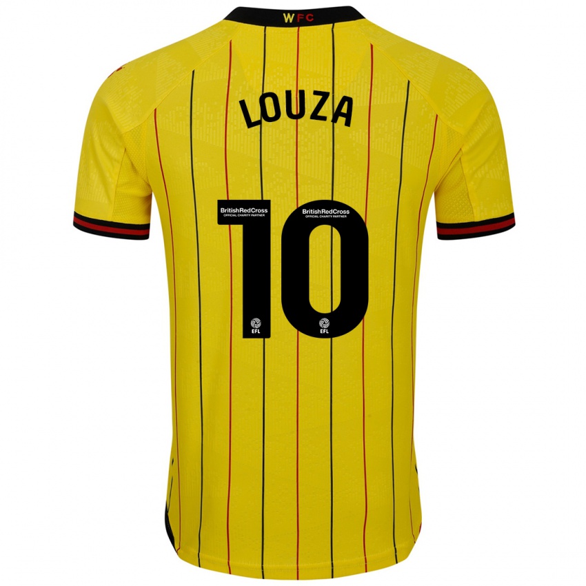 Criança Camisola Imrân Louza #10 Preto Amarelo Principal 2024/25 Camisa Brasil