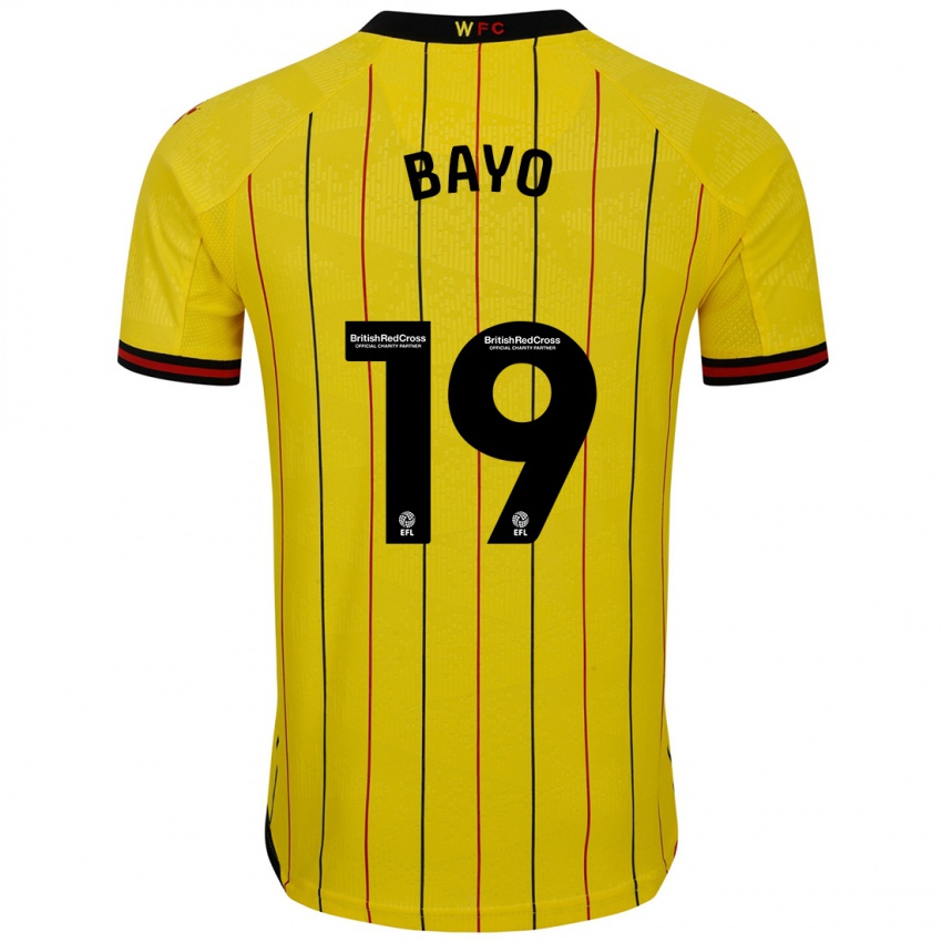 Criança Camisola Vakoun Bayo #19 Preto Amarelo Principal 2024/25 Camisa Brasil