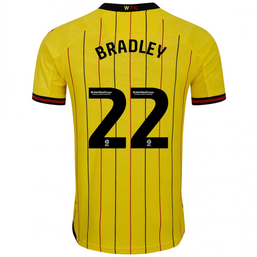 Criança Camisola Jade Bradley #22 Preto Amarelo Principal 2024/25 Camisa Brasil