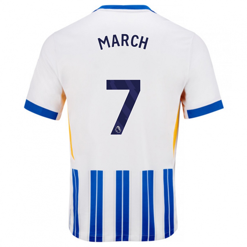 Criança Camisola Solly March #7 Branco Azul Principal 2024/25 Camisa Brasil