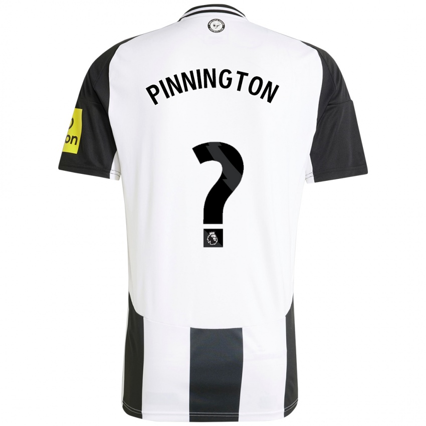 Criança Camisola Sam Pinnington #0 Preto Branco Principal 2024/25 Camisa Brasil