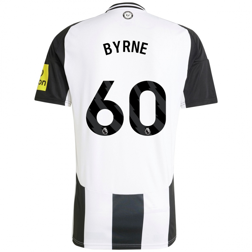 Criança Camisola Reece Byrne #60 Preto Branco Principal 2024/25 Camisa Brasil