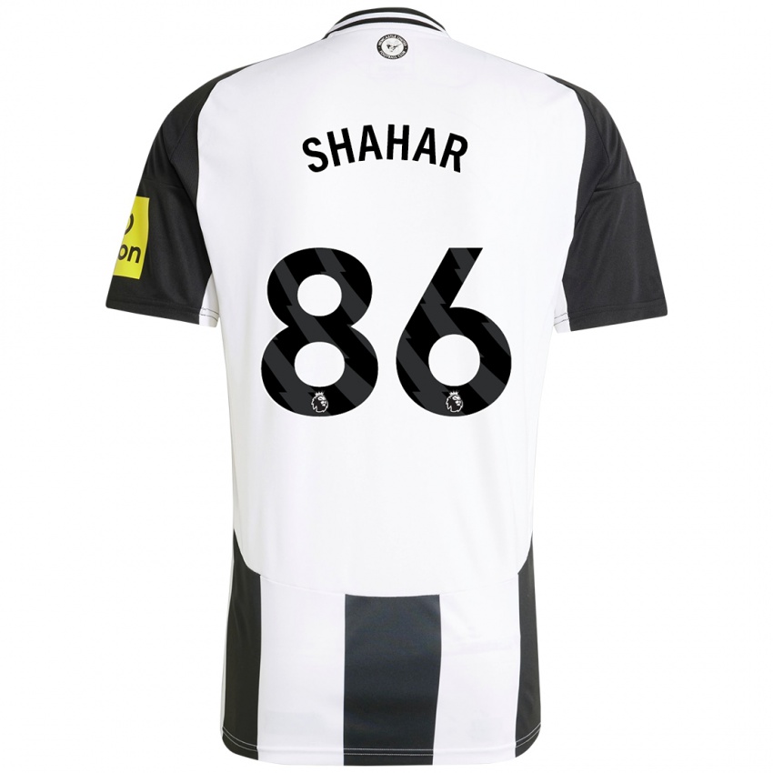 Criança Camisola Leo Shahar #86 Preto Branco Principal 2024/25 Camisa Brasil