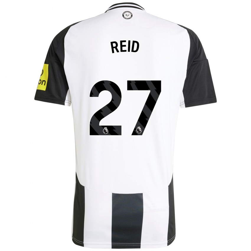 Criança Camisola Hannah Reid #27 Preto Branco Principal 2024/25 Camisa Brasil