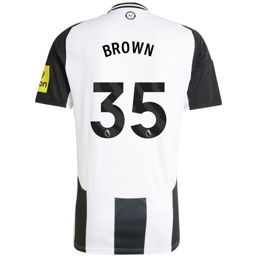 Criança Camisola Will Brown #35 Preto Branco Principal 2024/25 Camisa Brasil