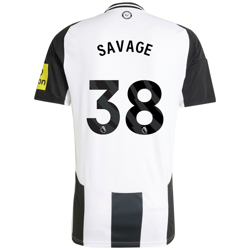 Criança Camisola Remi Savage #38 Preto Branco Principal 2024/25 Camisa Brasil