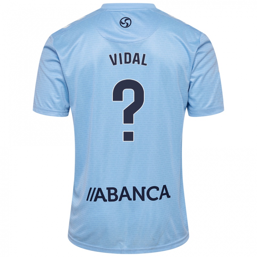 Criança Camisola Marc Vidal #0 Celeiro Azul Principal 2024/25 Camisa Brasil