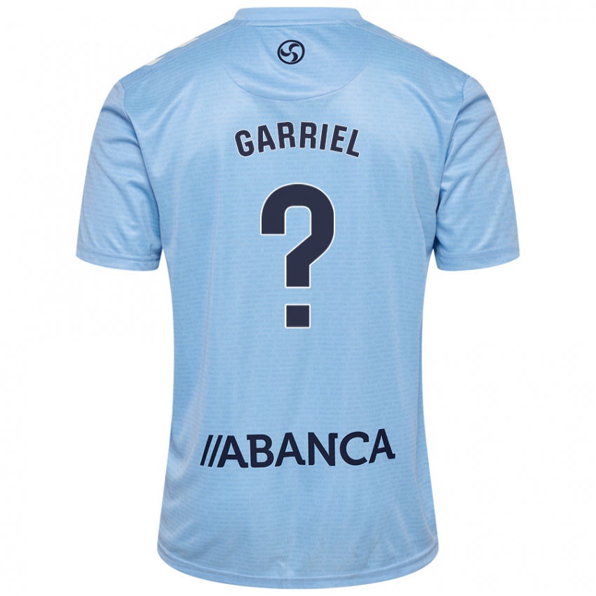 Criança Camisola Iván Garriel #0 Celeiro Azul Principal 2024/25 Camisa Brasil