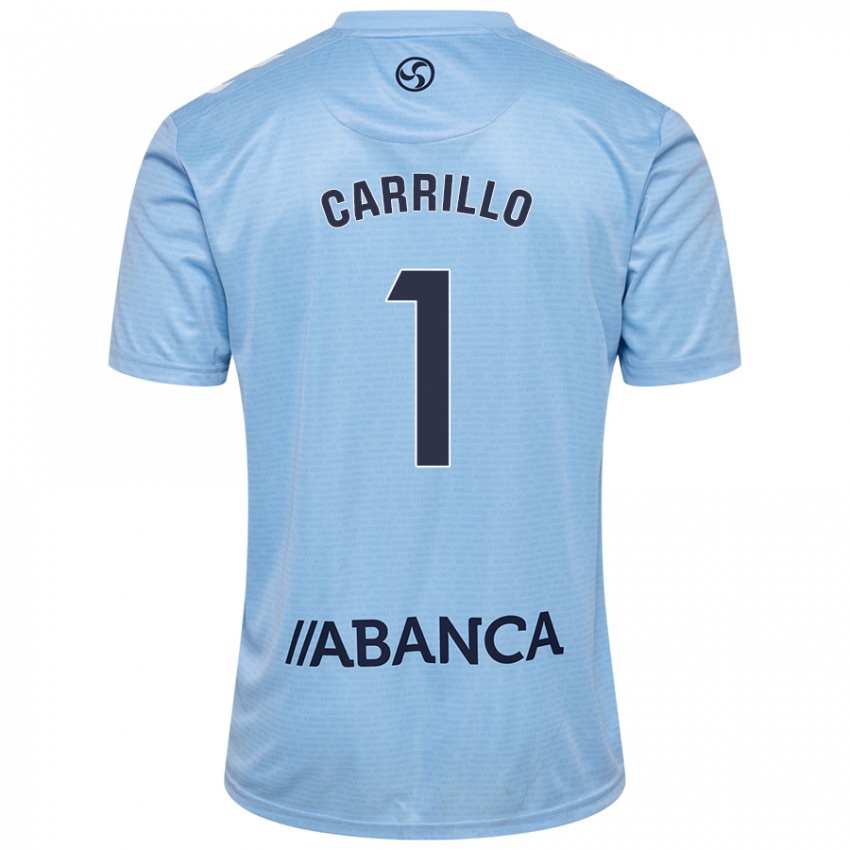 Criança Camisola Coke Carrillo #1 Celeiro Azul Principal 2024/25 Camisa Brasil