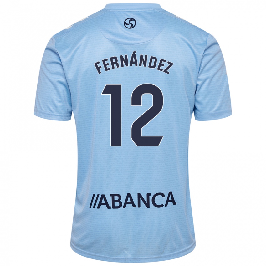 Criança Camisola Manu Fernández #12 Celeiro Azul Principal 2024/25 Camisa Brasil