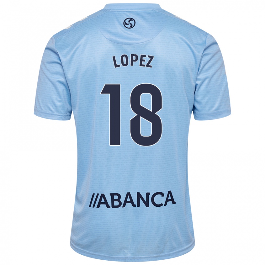 Criança Camisola Joel López #18 Celeiro Azul Principal 2024/25 Camisa Brasil