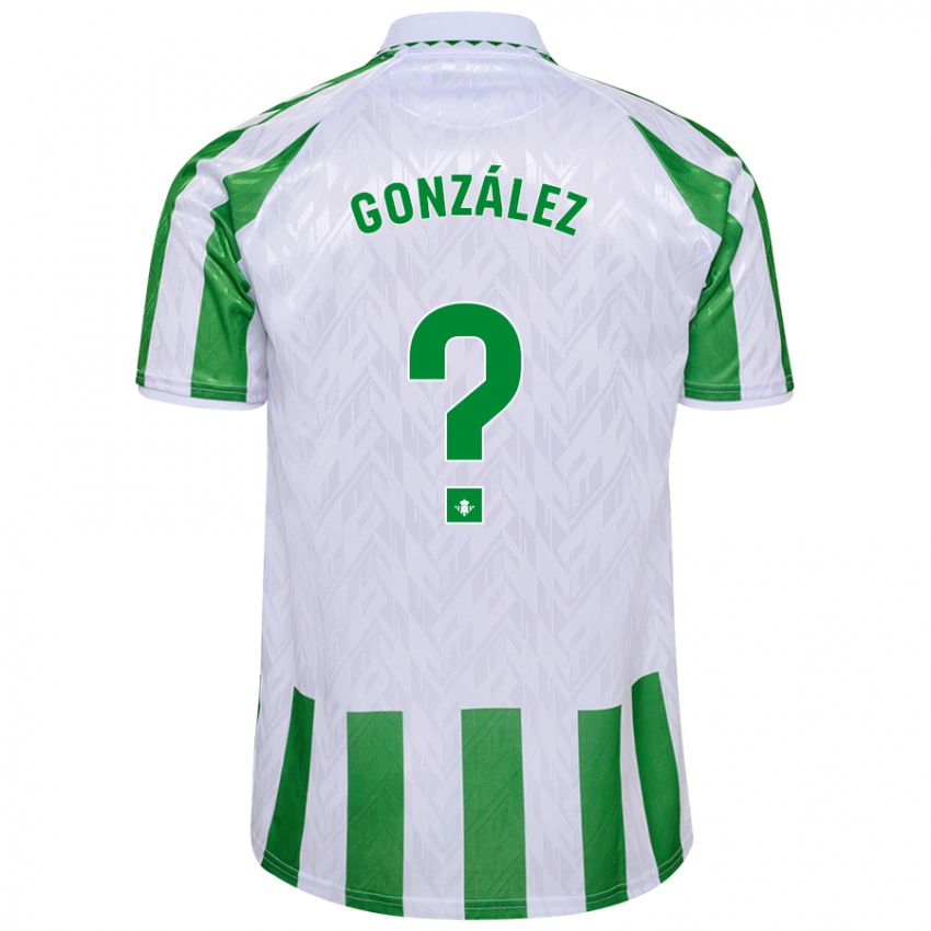 Criança Camisola Manu González #0 Riscas Brancas Verdes Principal 2024/25 Camisa Brasil