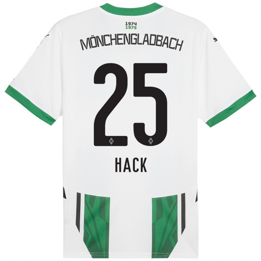 Criança Camisola Robin Hack #25 Verde Branco Principal 2024/25 Camisa Brasil