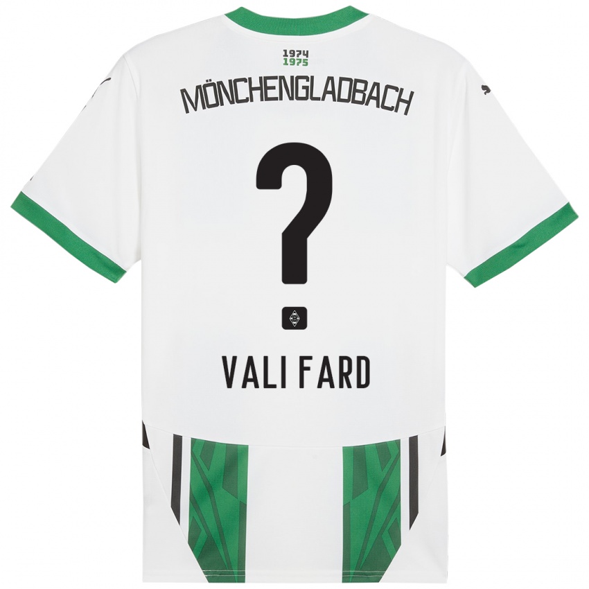 Criança Camisola Elias Vali Fard #0 Verde Branco Principal 2024/25 Camisa Brasil