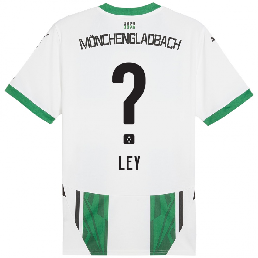 Criança Camisola Marlon Ley #0 Verde Branco Principal 2024/25 Camisa Brasil