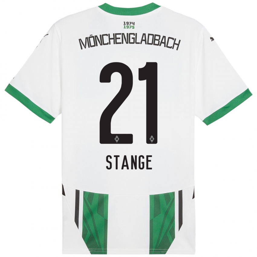 Criança Camisola Veit Stange #21 Verde Branco Principal 2024/25 Camisa Brasil