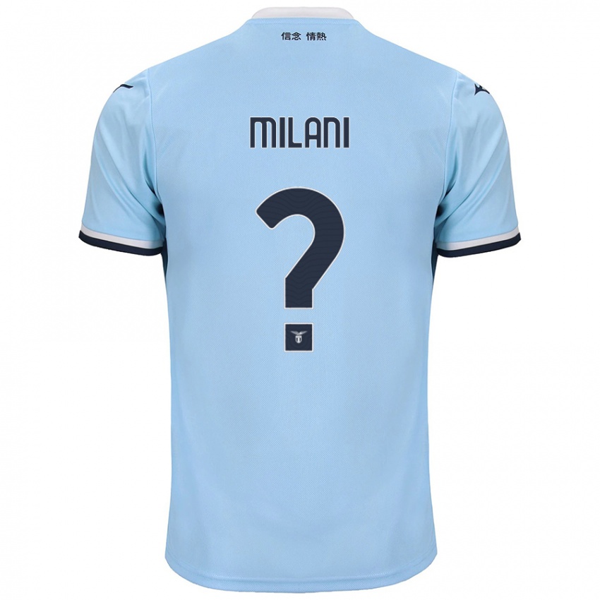 Criança Camisola Alessandro Milani #0 Azul Principal 2024/25 Camisa Brasil