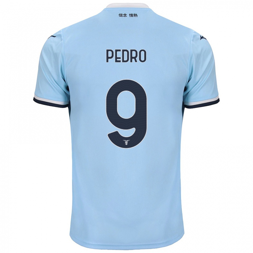 Criança Camisola Pedro #9 Azul Principal 2024/25 Camisa Brasil