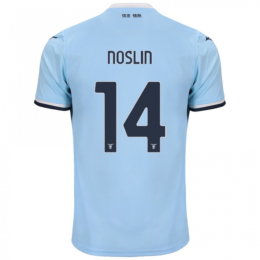 Criança Camisola Tijjani Noslin #14 Azul Principal 2024/25 Camisa Brasil