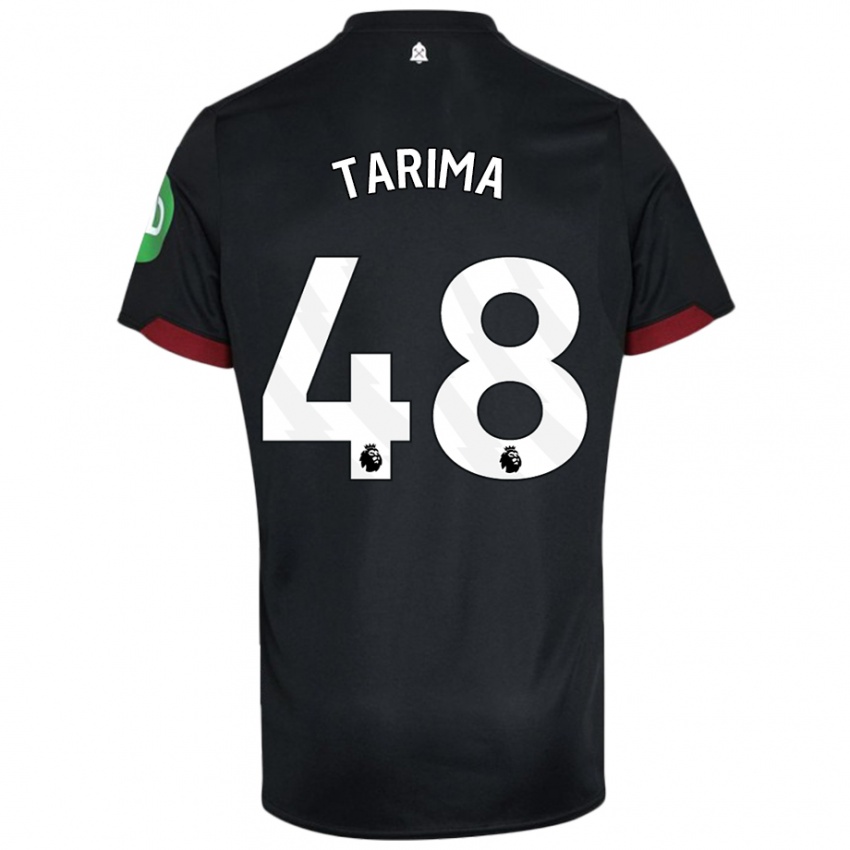 Criança Camisola Sean Tarima #48 Preto Branco Alternativa 2024/25 Camisa Brasil