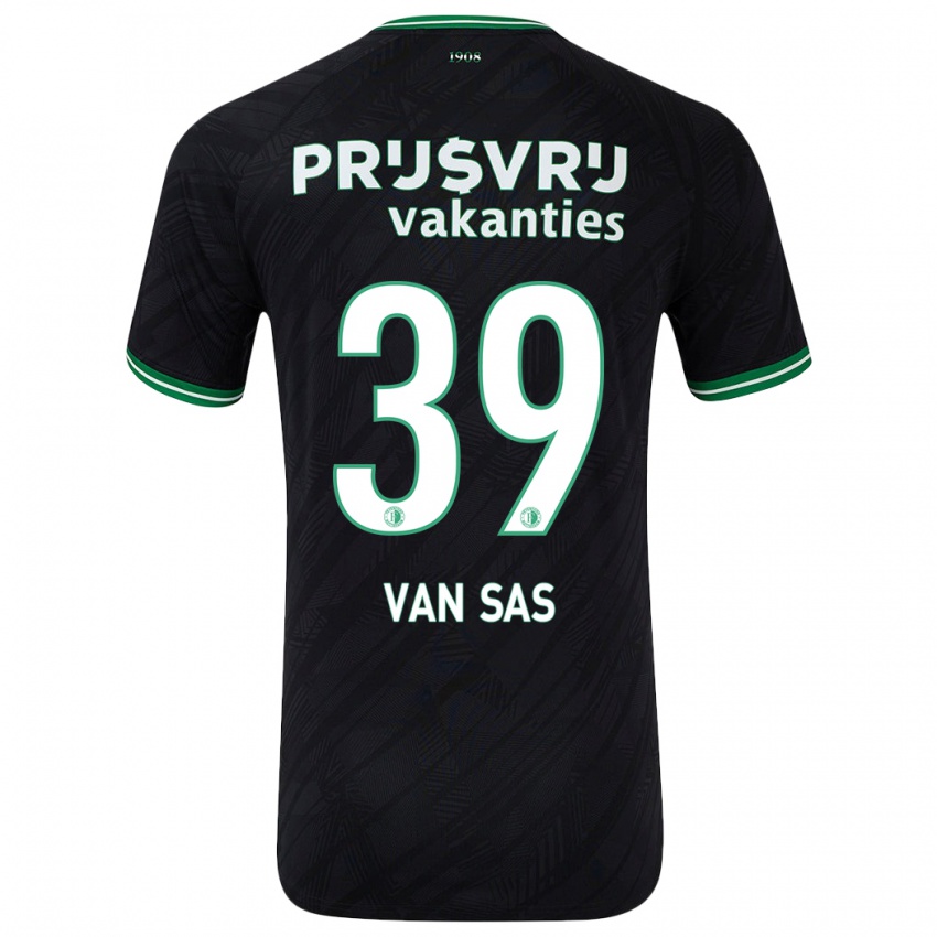 Criança Camisola Mikki Van Sas #39 Verde Preto Alternativa 2024/25 Camisa Brasil