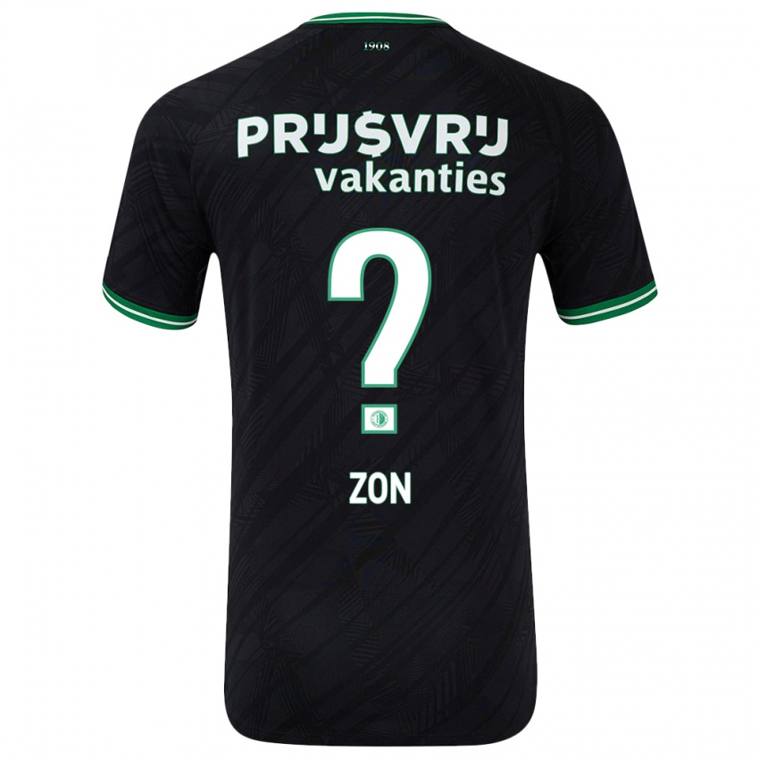 Criança Camisola Oier Zon #0 Verde Preto Alternativa 2024/25 Camisa Brasil