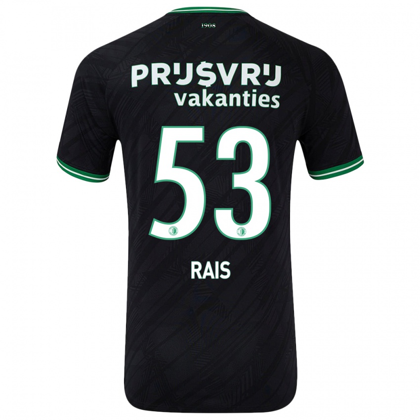 Criança Camisola Amir Rais #53 Verde Preto Alternativa 2024/25 Camisa Brasil